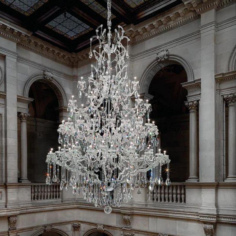 Classical Maria Theresa 35 / 65 Light Crystal Glass Chandelier