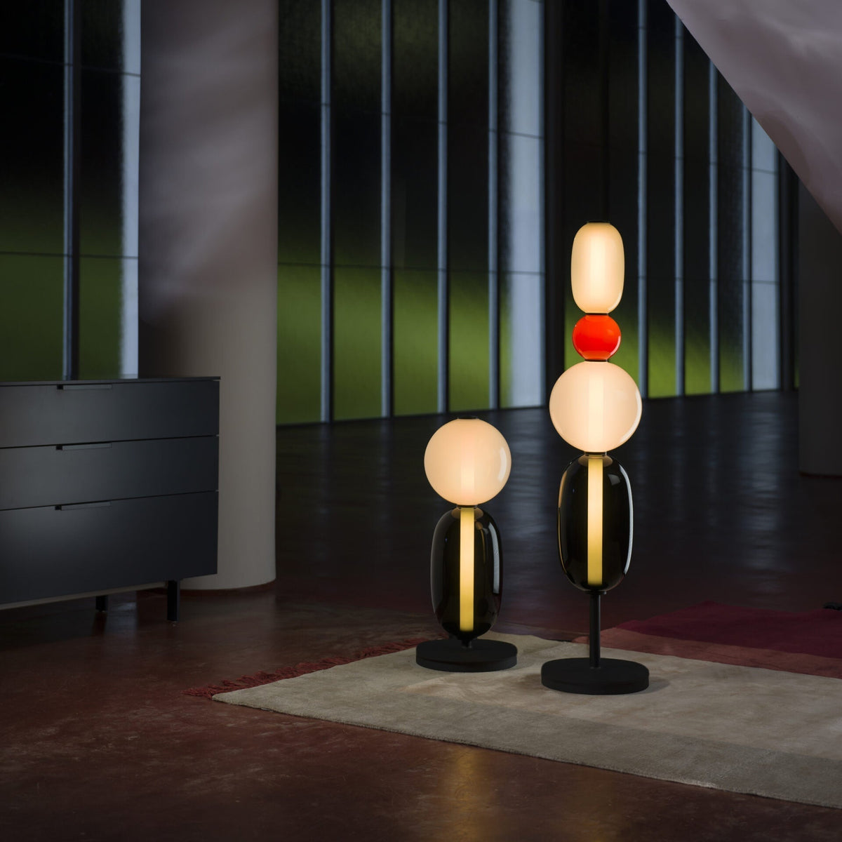 Candied Glass Floor Lamp
