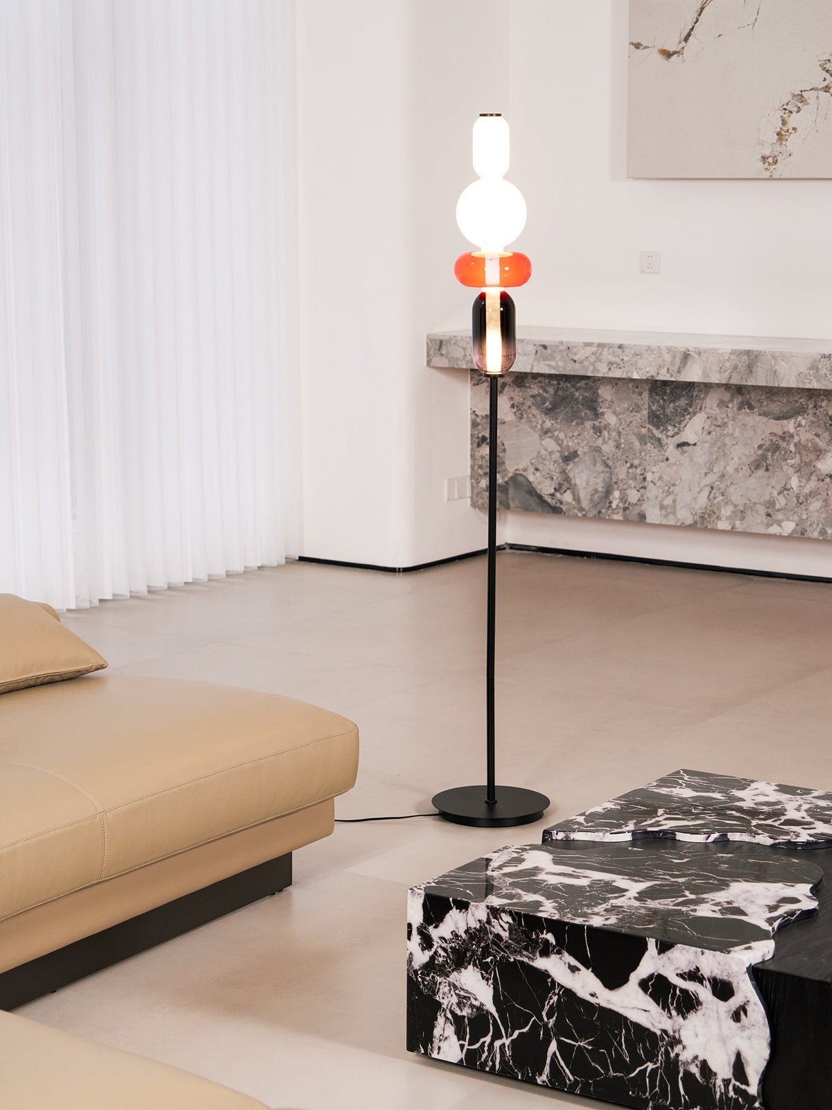 Candied Glass Floor Lamp