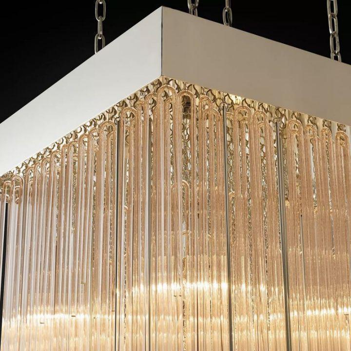 Casa Square Chandelier 30"