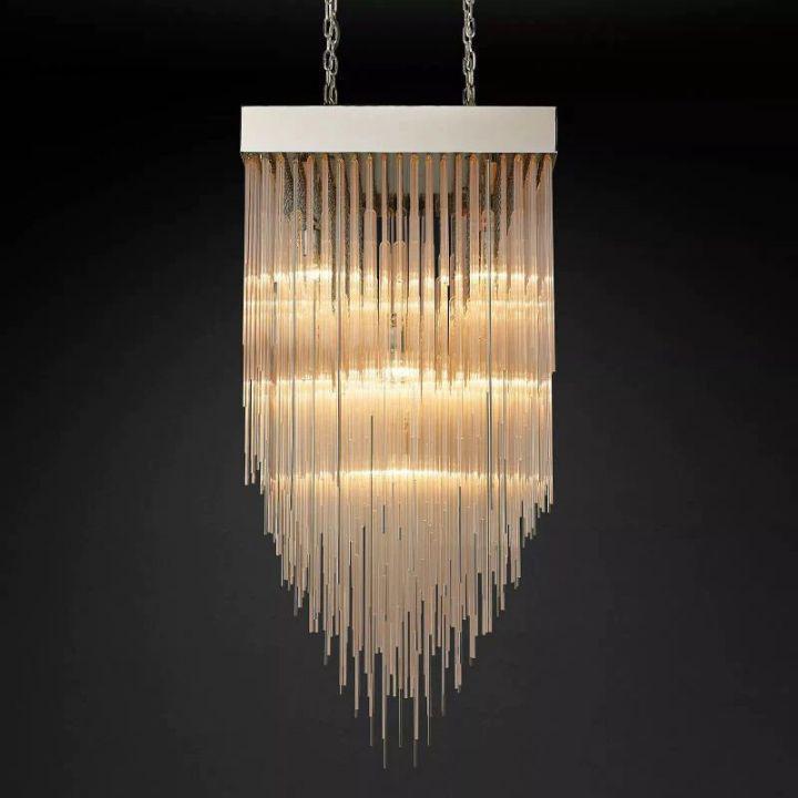 Casa Square Chandelier 30"