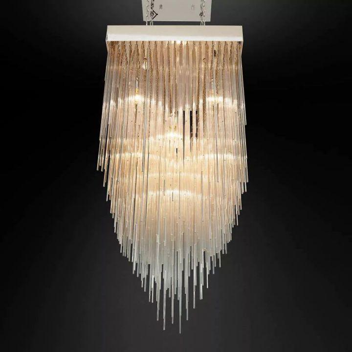 Casa Square Chandelier 30"