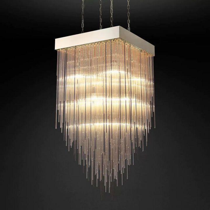 Casa Square Chandelier 30"