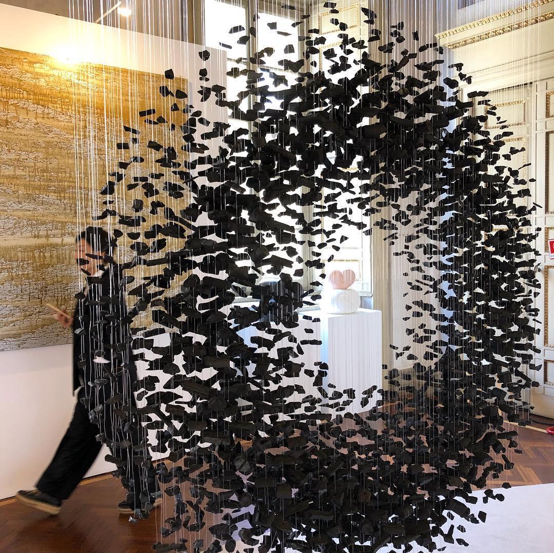 Charcoal Stone Crystal Chandeliers M to R