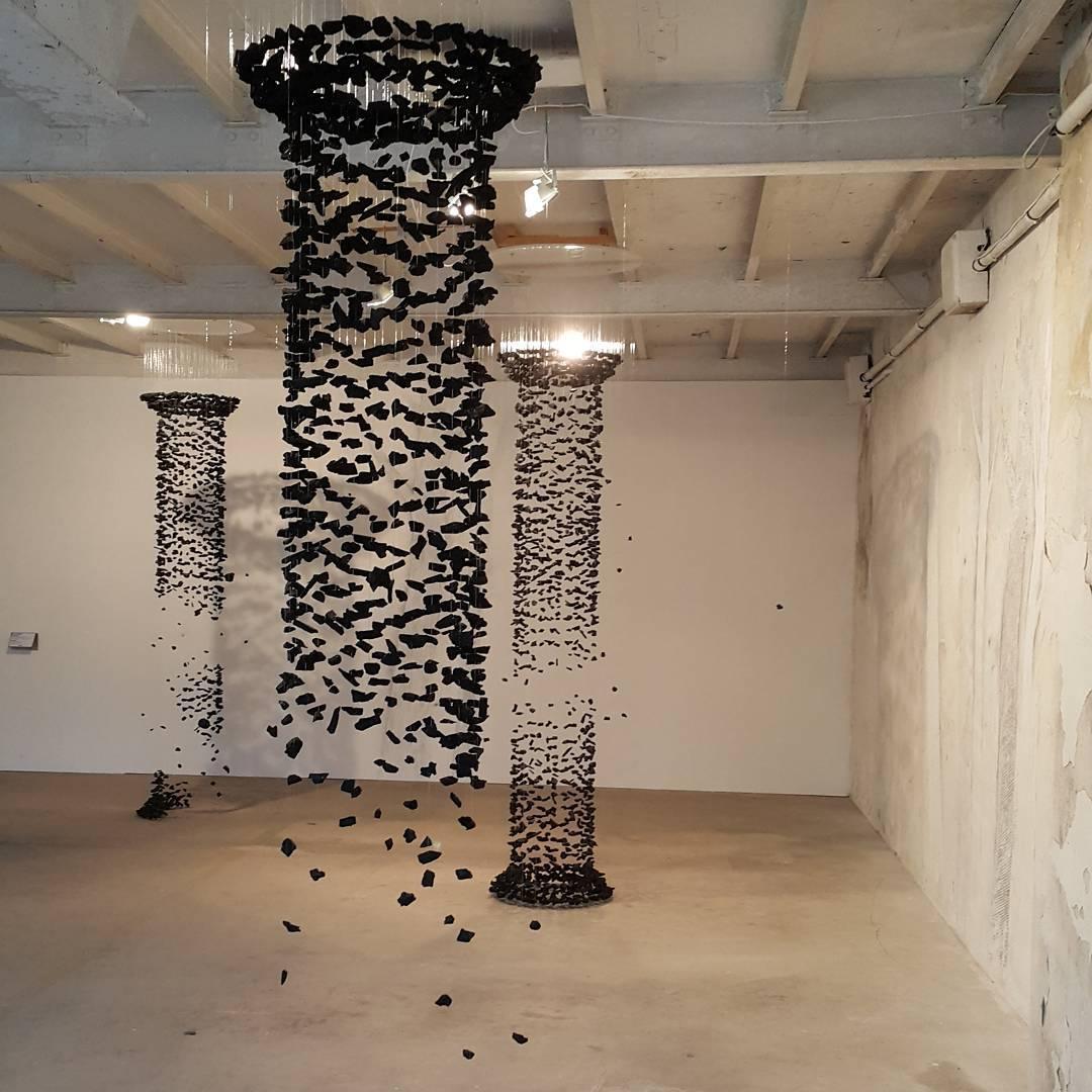 Charcoal Stone Crystal Chandeliers M to R