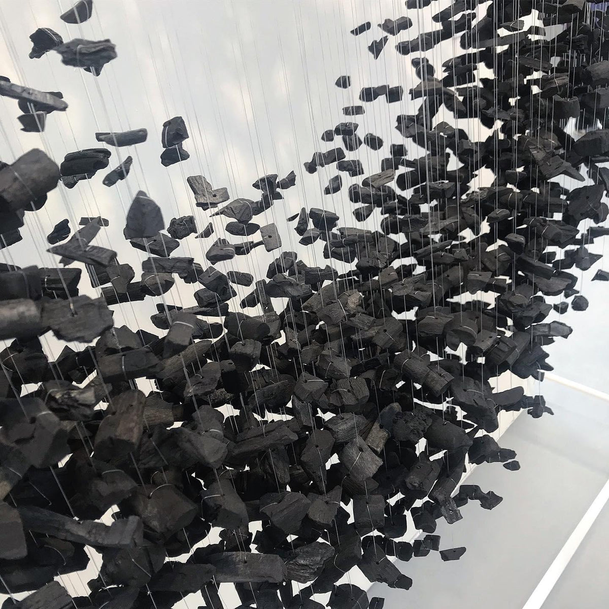 Charcoal Stone Crystal Chandeliers M to R