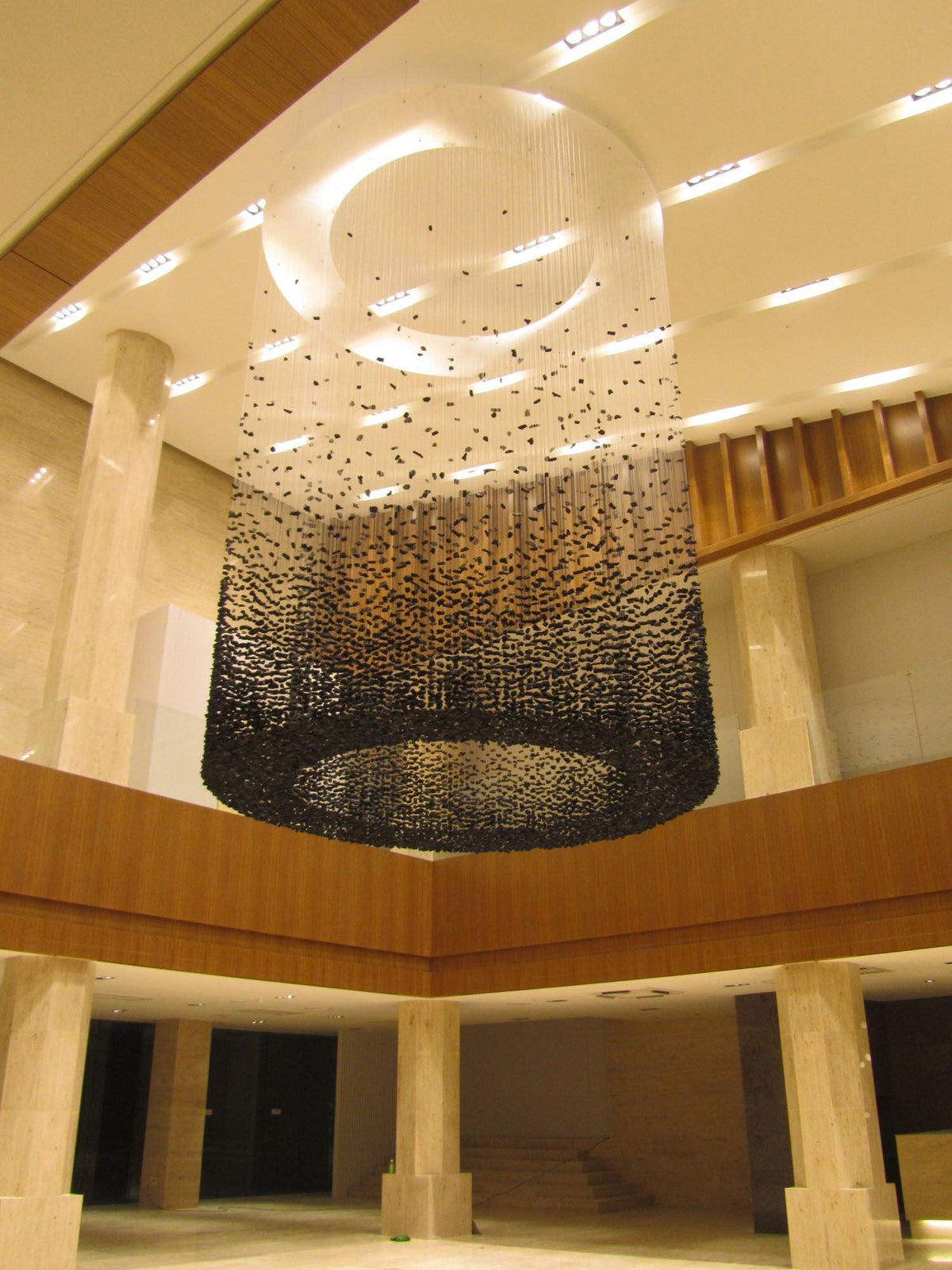 Charcoal Stone Crystal Chandeliers M to R