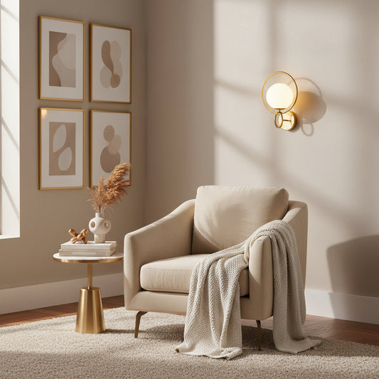 Circle Global Wall Lamp - Manohaus