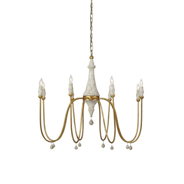 Clay Chandelier