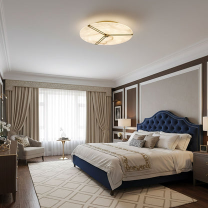 Clocks Alabaster Ceiling Light - Vakkerlight