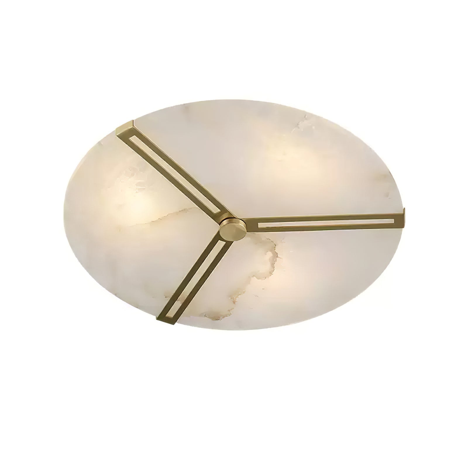 Clocks Alabaster Ceiling Light - Vakkerlight