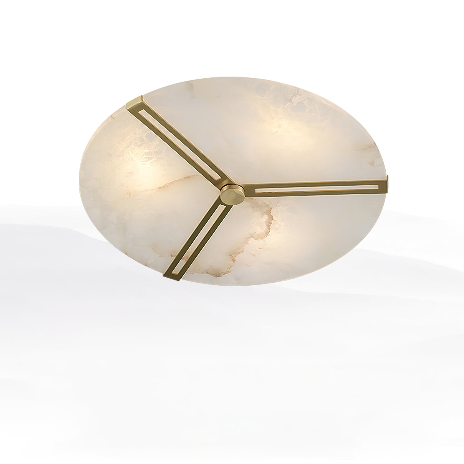 Clocks Alabaster Ceiling Light - Vakkerlight