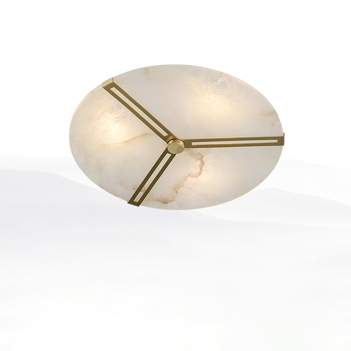 Clocks Alabaster Ceiling Light - Vakkerlight