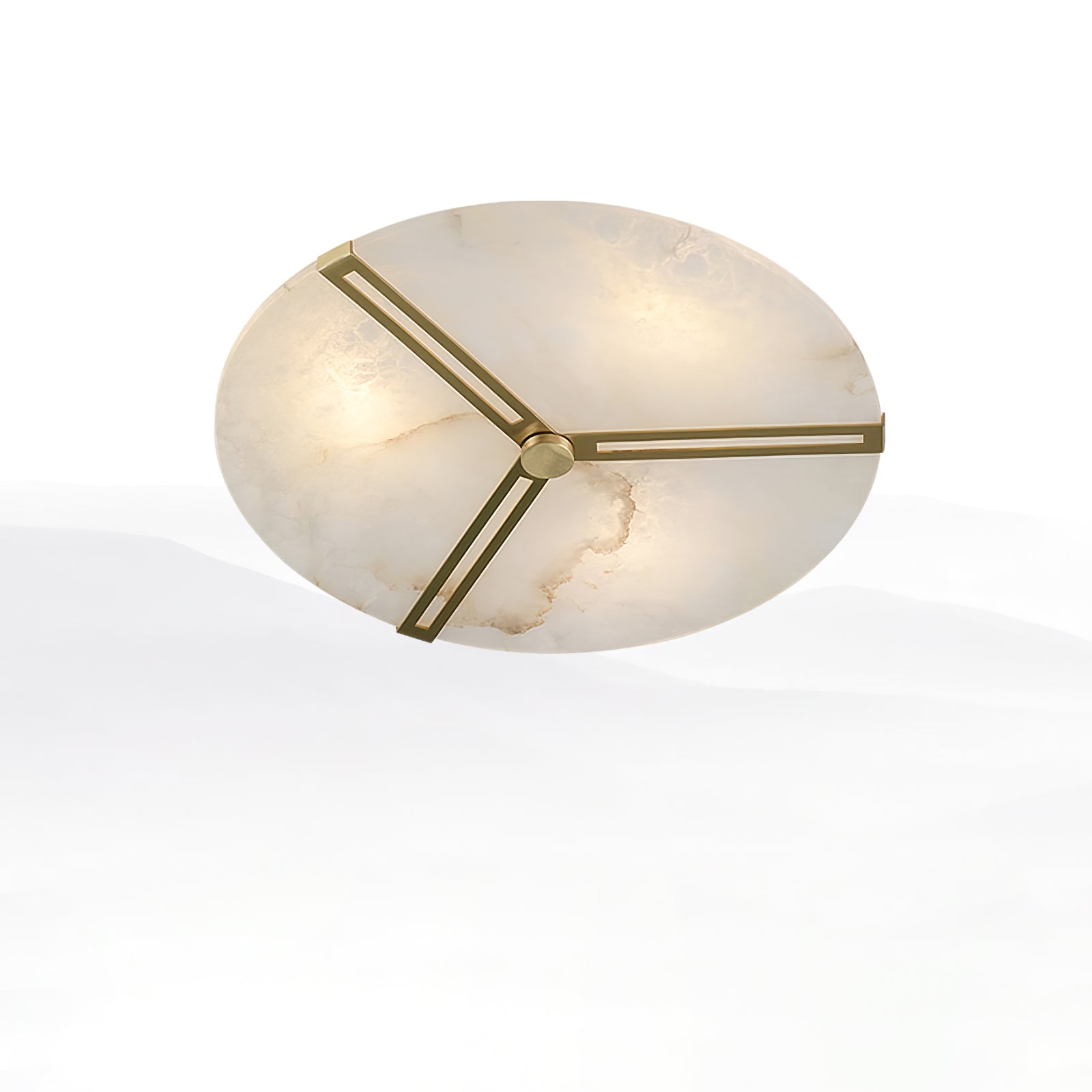 Clocks Alabaster Ceiling Light - Vakkerlight