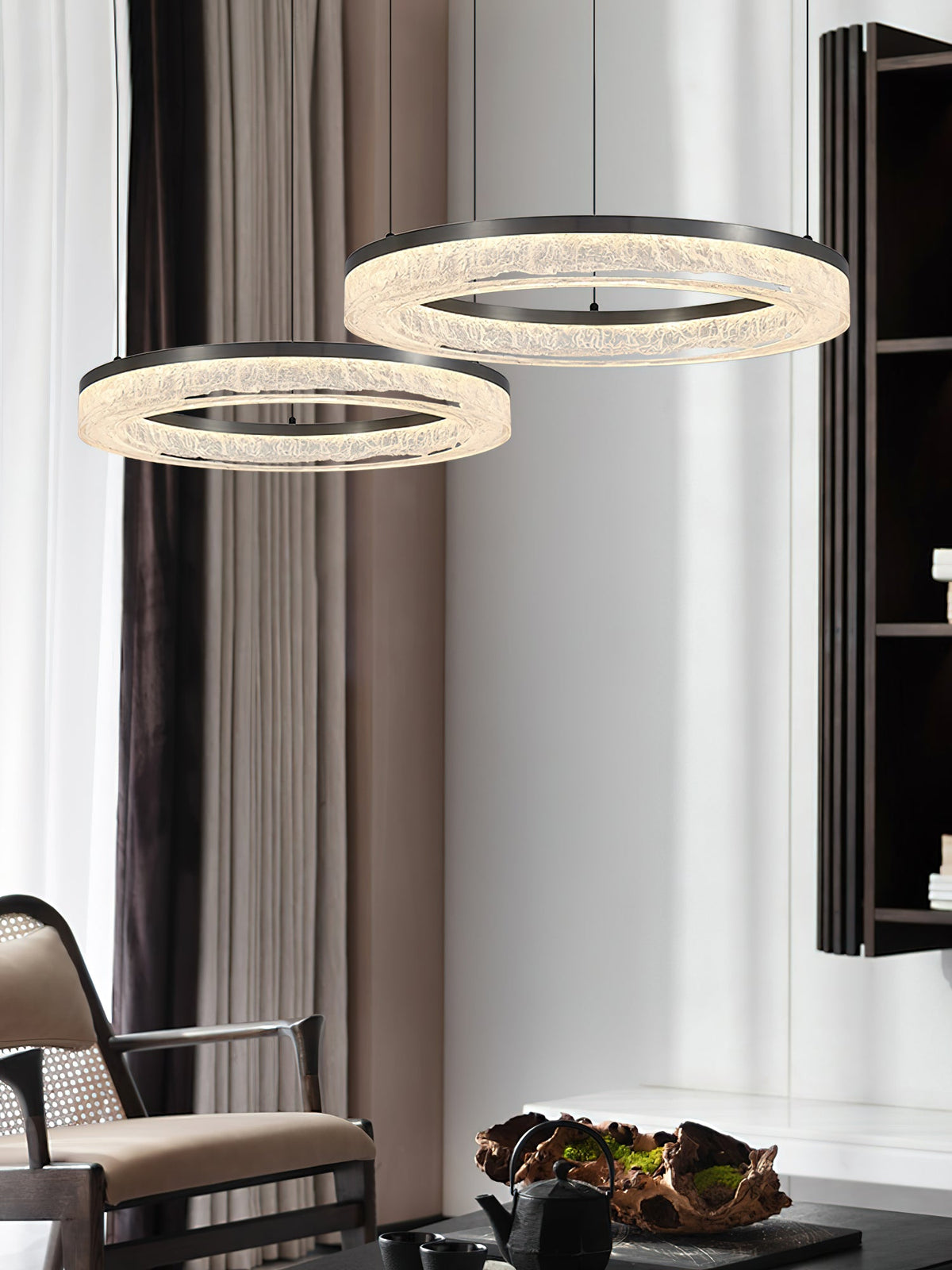 Coblitz Round LED Chandelier
