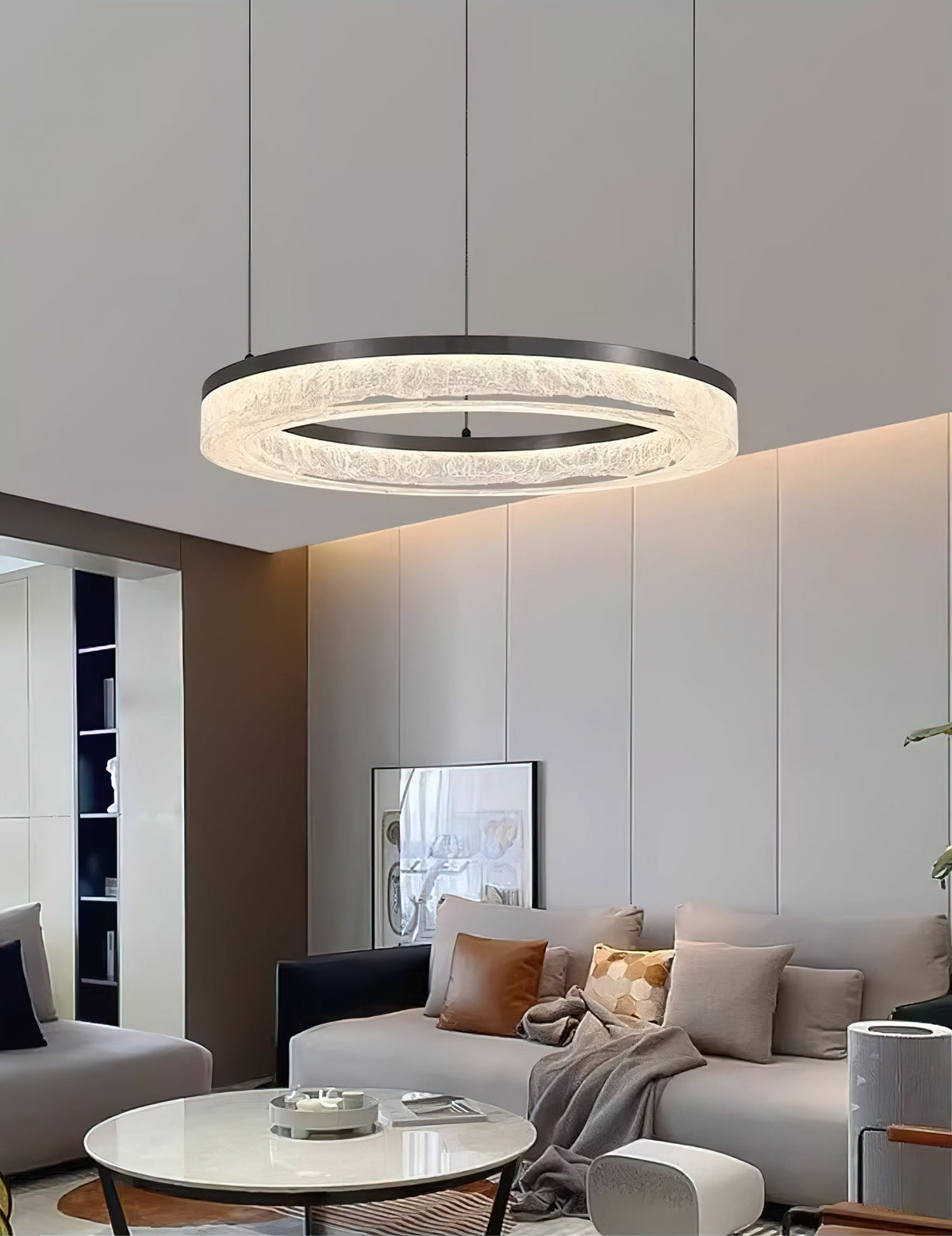 Coblitz Round LED Chandelier