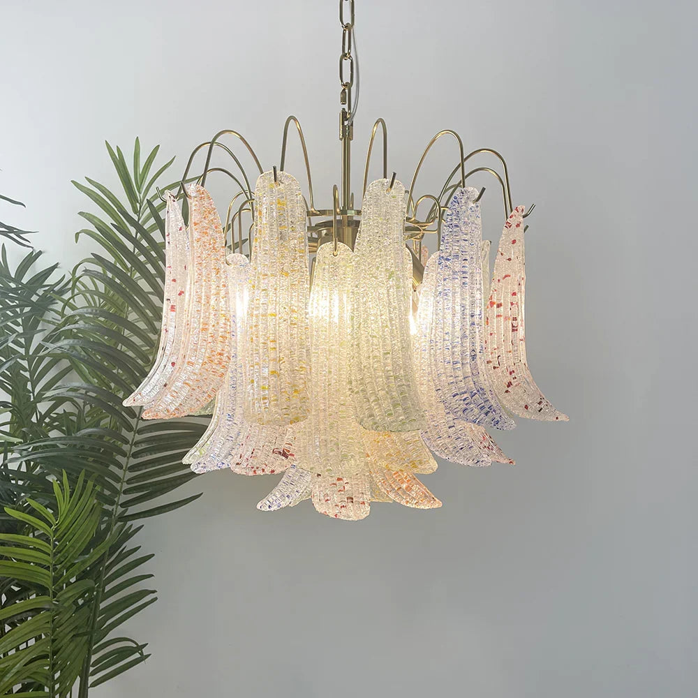 Colorful Murano Glass Chandelier
