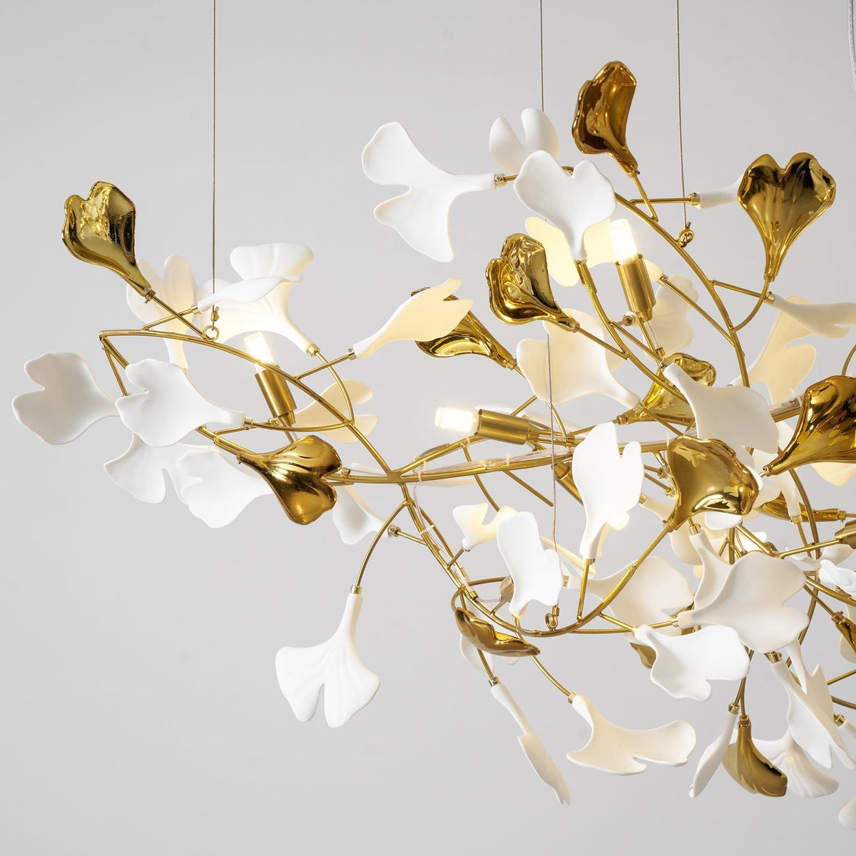 Gingko Ceramics Combination Branch Chandelier