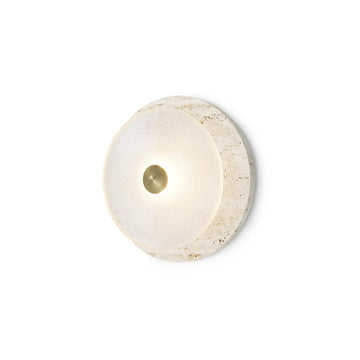 Coral Travertine Wall Lamp