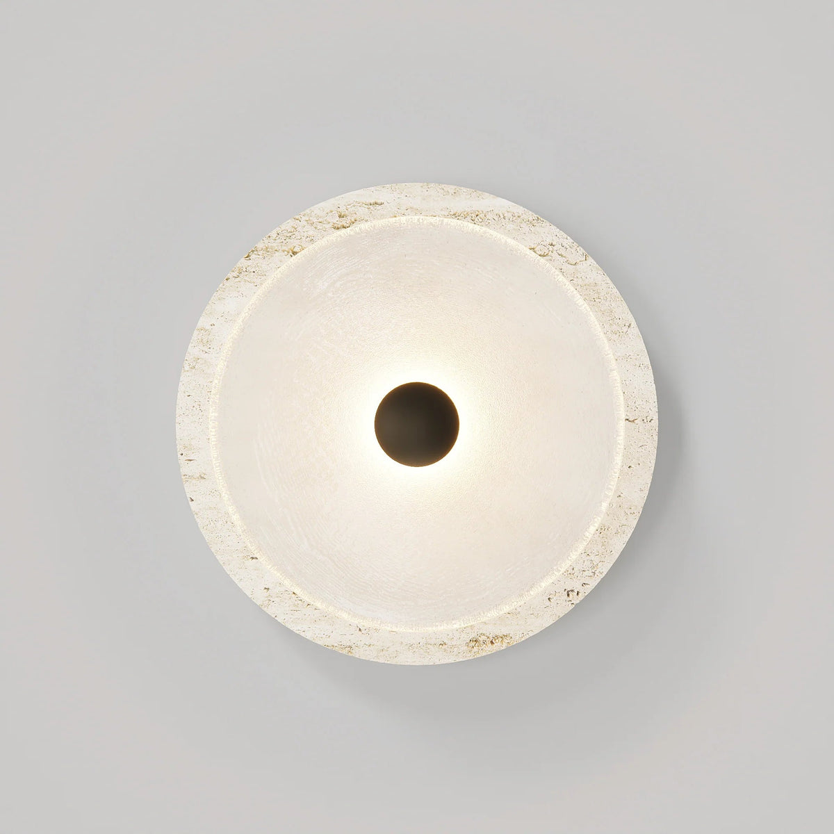 Coral Travertine Wall Lamp
