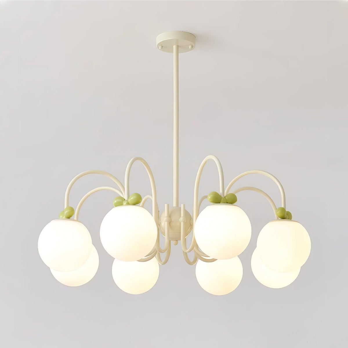 Cream Cherry Chandelier