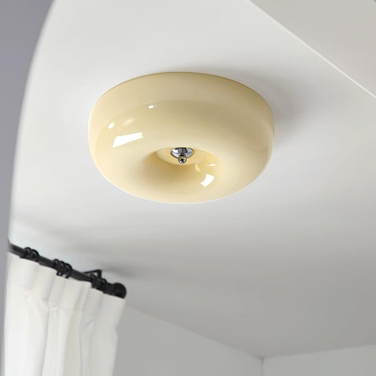 Swirl Glass Ceiling Lamp