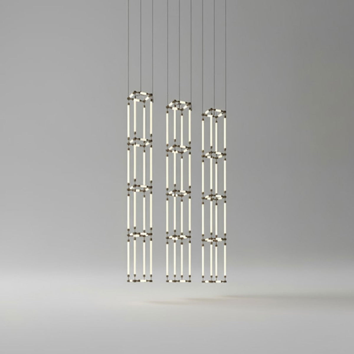 Crystal Grid Customize Chandelier