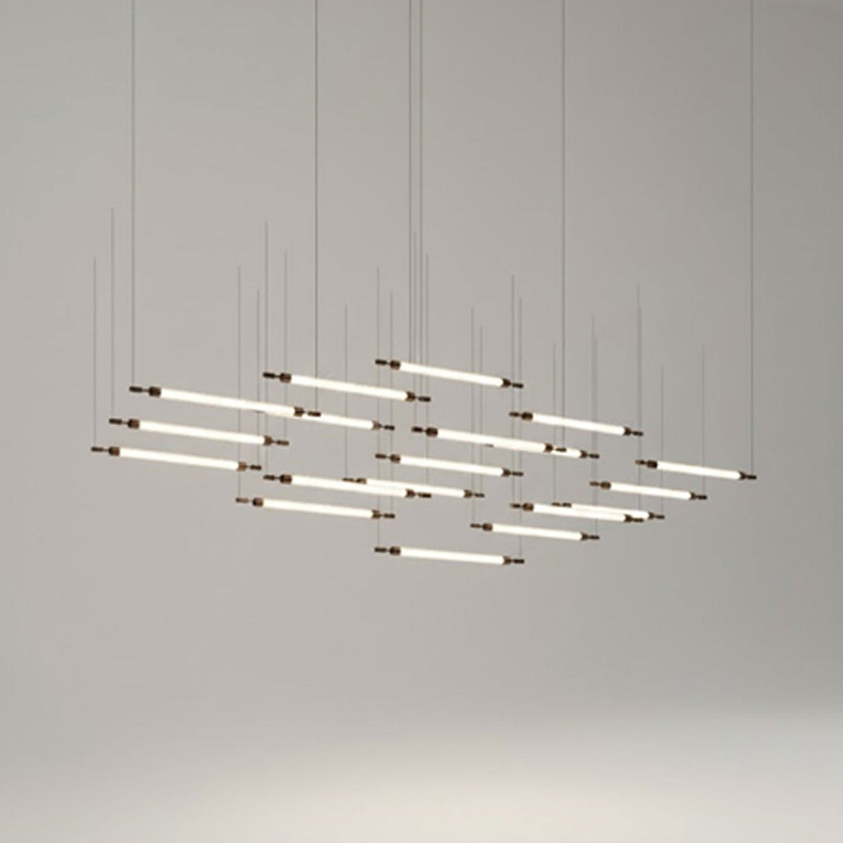 Crystal Grid Customize Chandelier