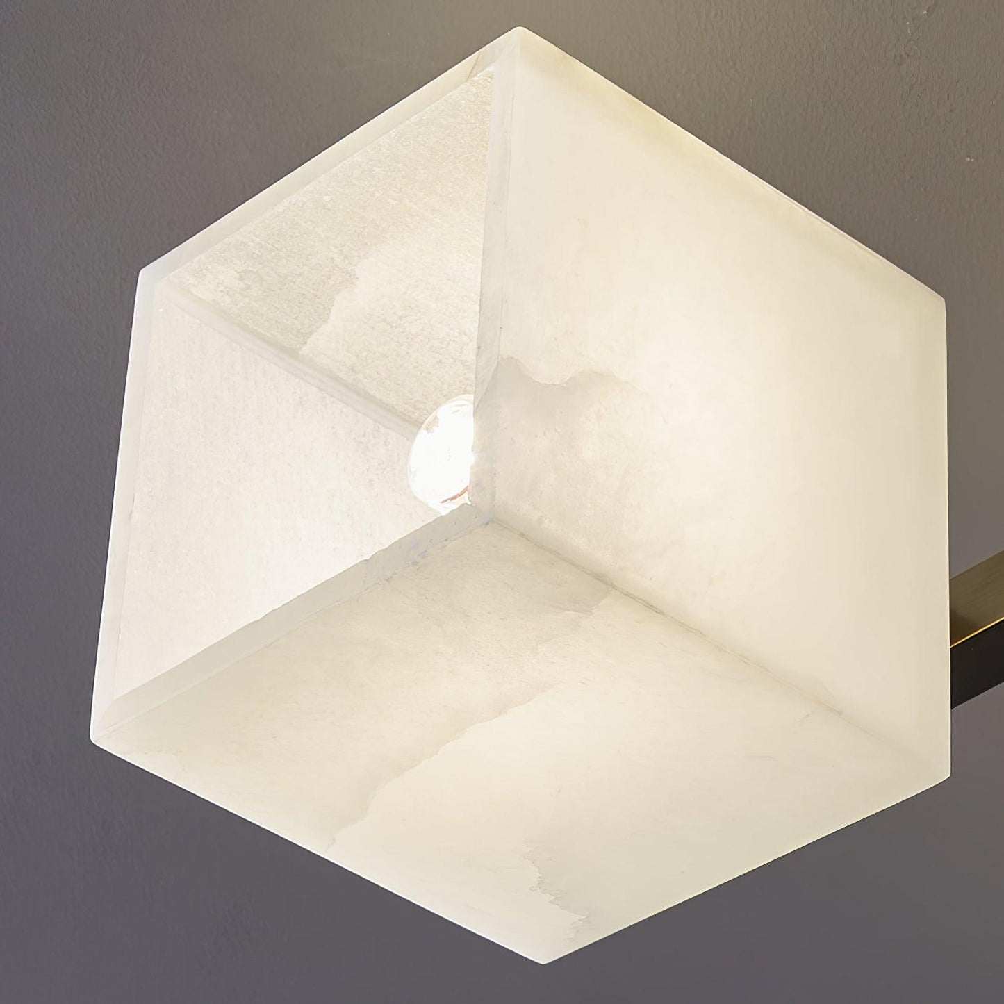 Cubist Alabaster Cluster Ceiling Lamp - Vakkerlight