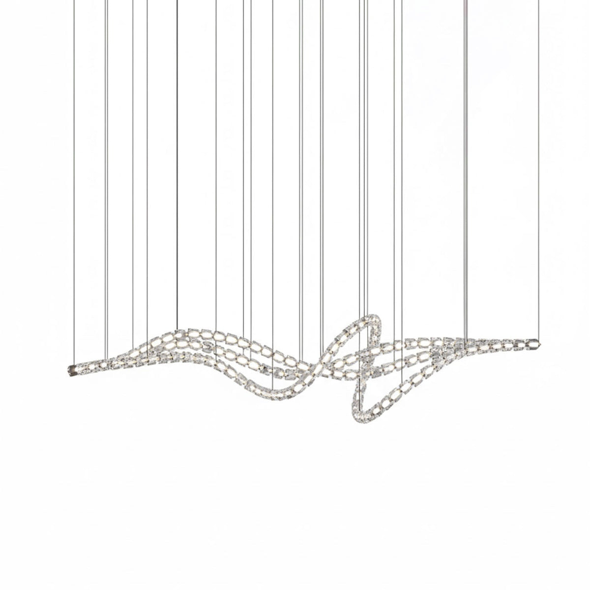 Gabriel Chrome Crystal Chandelier