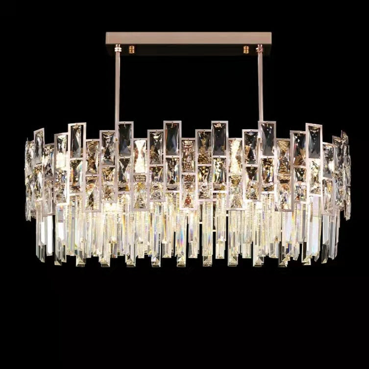 Exclusive Designer Crystal Chandelier for Modern Living Room Luxury Dining Room Ceiling Lamp