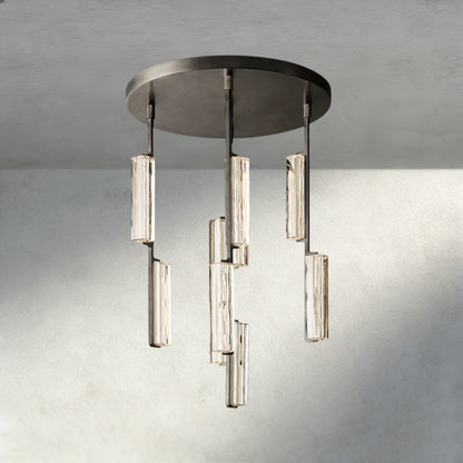 Audubon Crystal Round Chandelier 24", 40", 56" - Manohaus