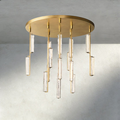 Audubon Crystal Round Chandelier 24", 40", 56" - Manohaus