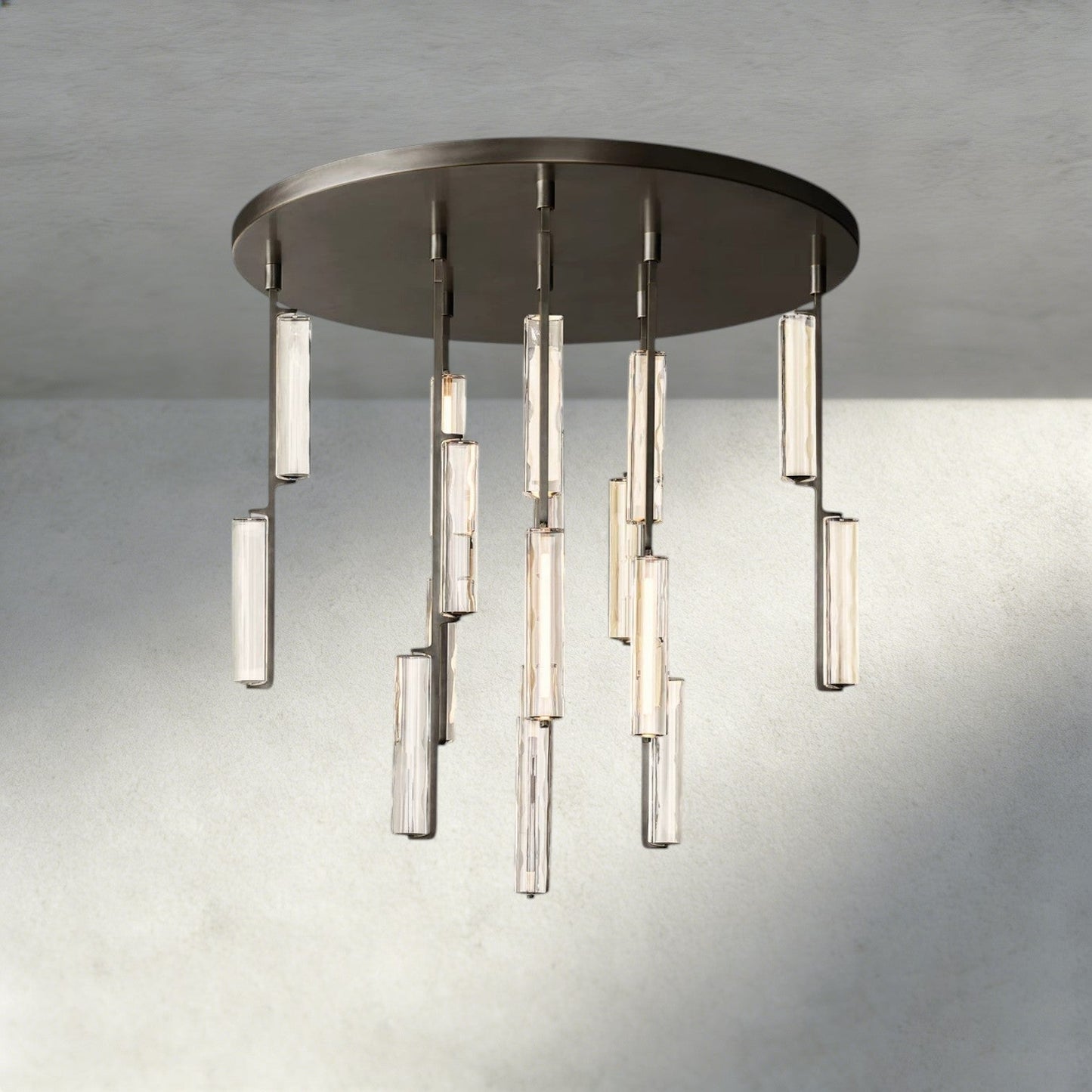 Audubon Crystal Round Chandelier 24", 40", 56" - Manohaus