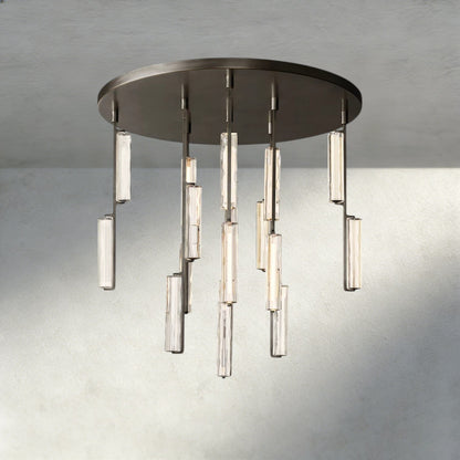 Audubon Crystal Round Chandelier 24", 40", 56" - Manohaus