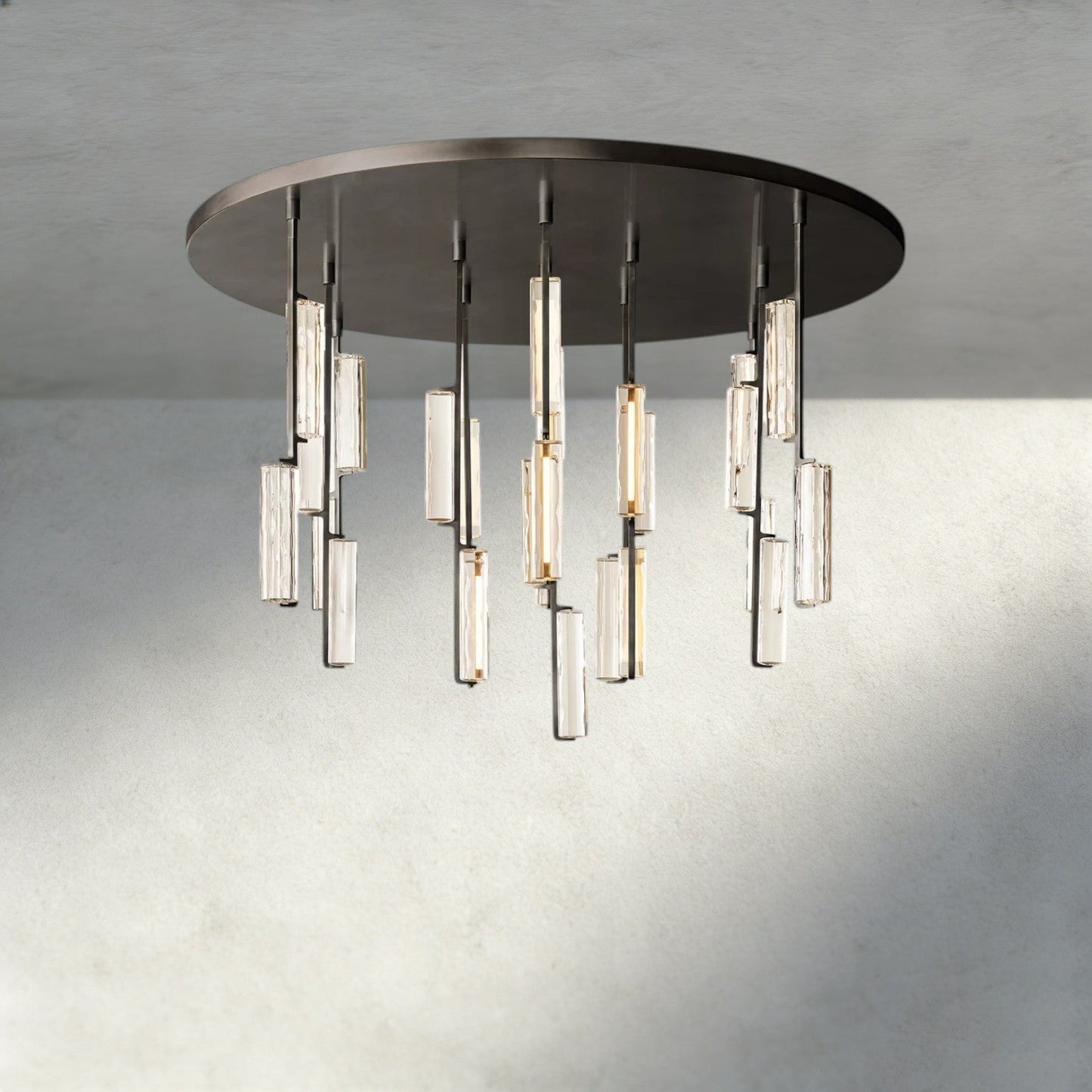 Audubon Crystal Round Chandelier 24", 40", 56" - Manohaus