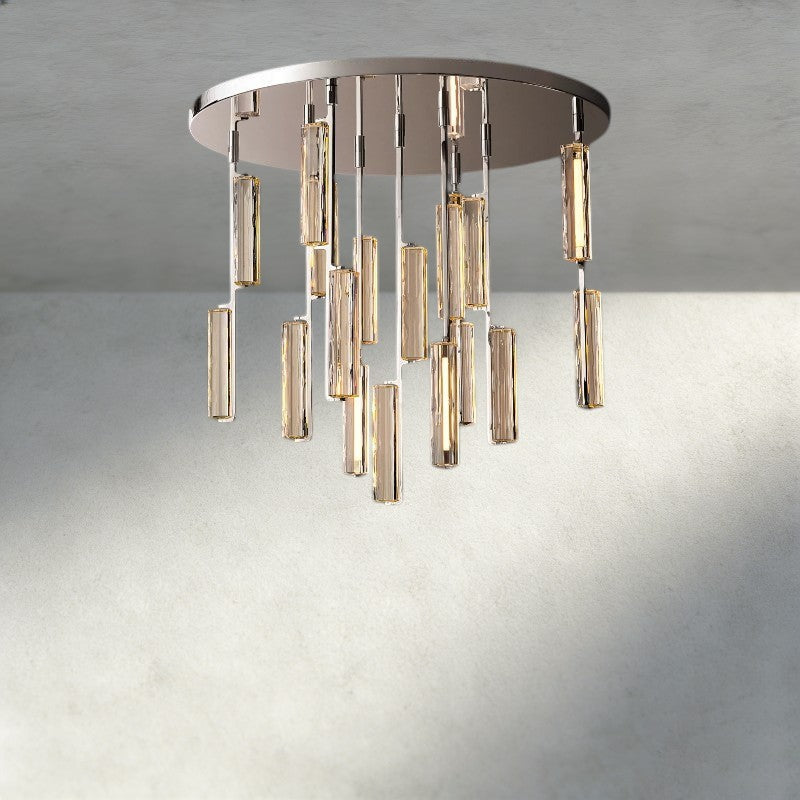Audubon Crystal Round Chandelier 24", 40", 56" - Manohaus