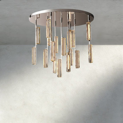 Audubon Crystal Round Chandelier 24", 40", 56" - Manohaus