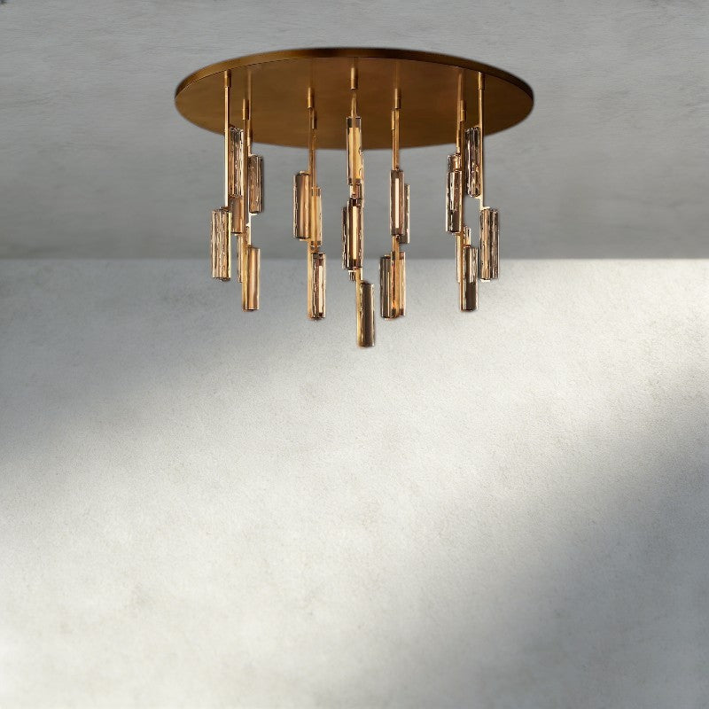 Audubon Crystal Round Chandelier 24", 40", 56" - Manohaus