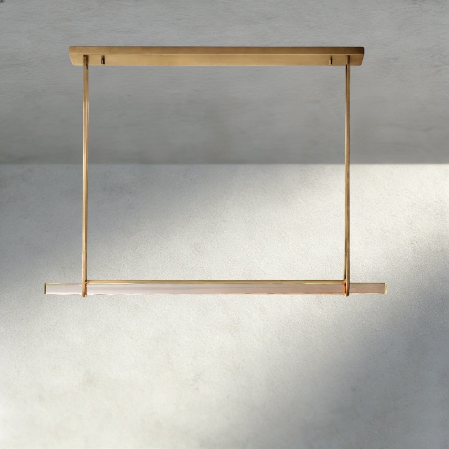 Audubon Crystal Linear Single Bar Chandelier - Manohaus