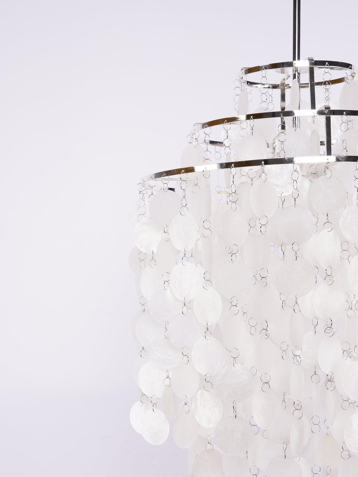 Round Shell Chandelier
