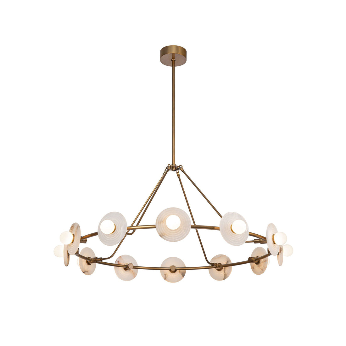 Dahlia Alabaster Chandelier