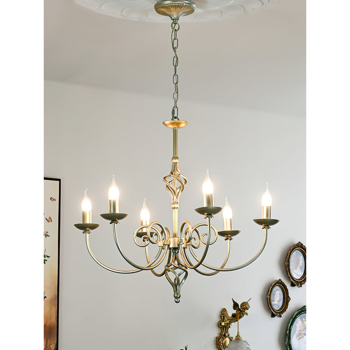 Delft Chandelier