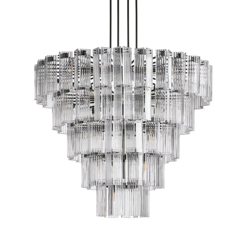 Delsie Round Art Glass Chandelier 38-Inch48-Inch60-Inch