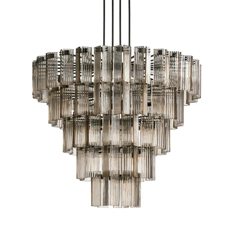 Delsie Round Art Glass Chandelier 38-Inch48-Inch60-Inch