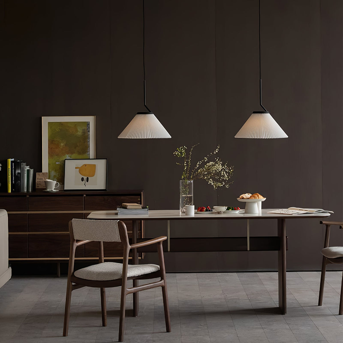 Demare Pleated Pendant Lamp