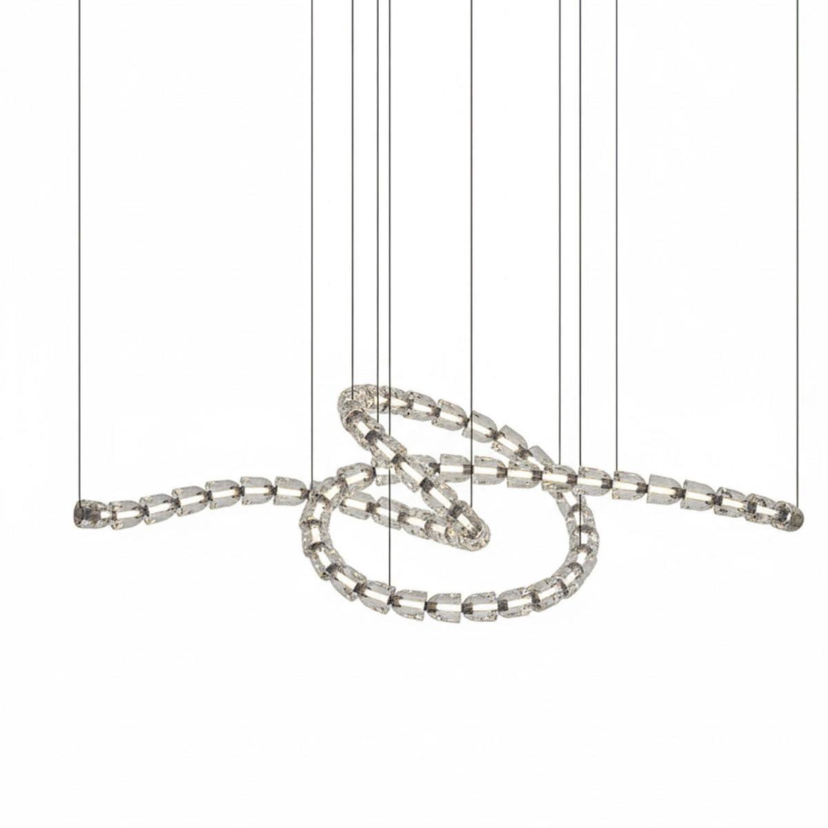 Gabriel Chrome Crystal Chandelier