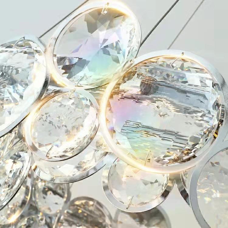 Designer Crystal Chandelier for Living Room Bedroom Ceiling Light
