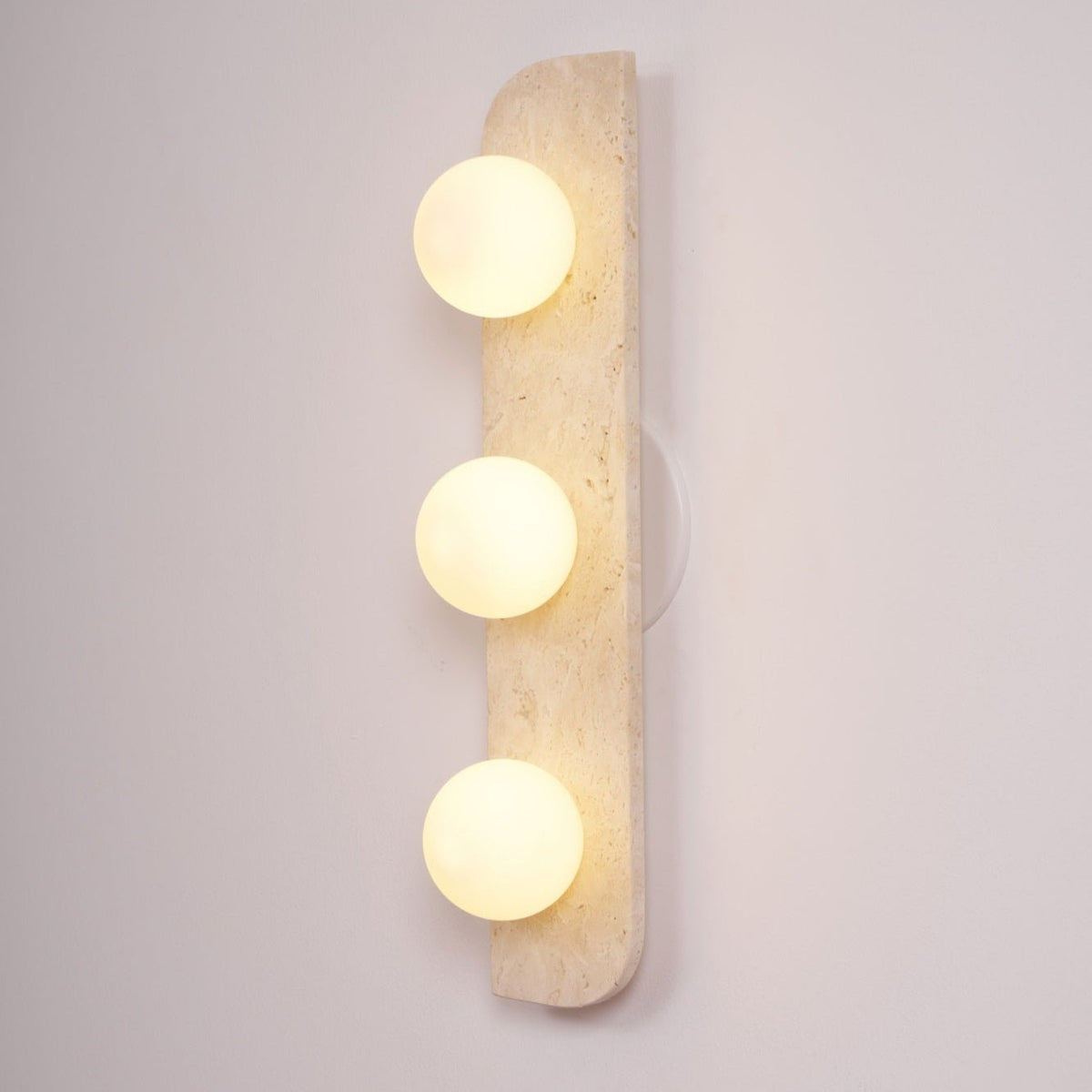 Elysian Travertine Wall Light
