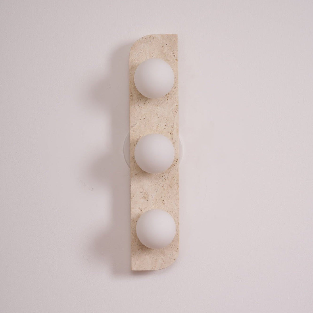 Elysian Travertine Wall Light